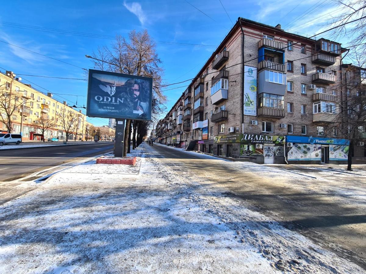 1-Room View Apartment Near Inturist On Sobornyi Avenue 143, By Grandhome Zaporizhia Eksteriør billede